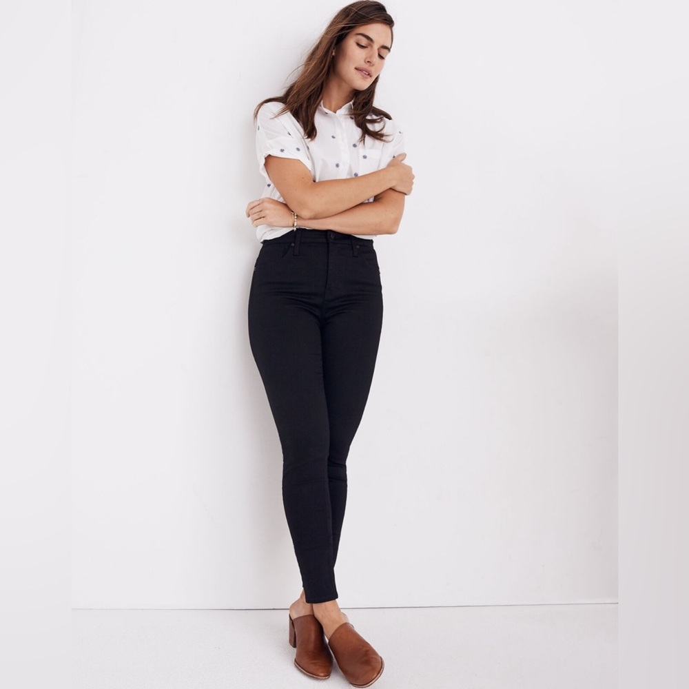 NWT Madewell Curvy High-Rise Skinny Jeans in Carbondale Wash - 28